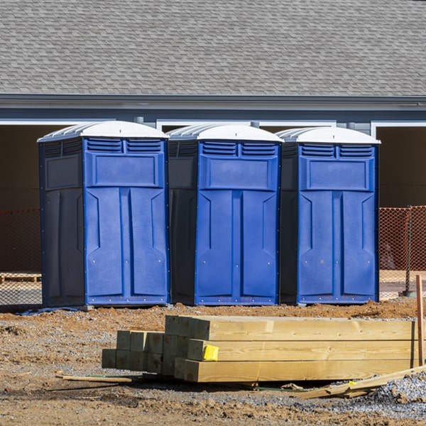 how do you dispose of waste after the porta potties have been emptied in West Sacramento